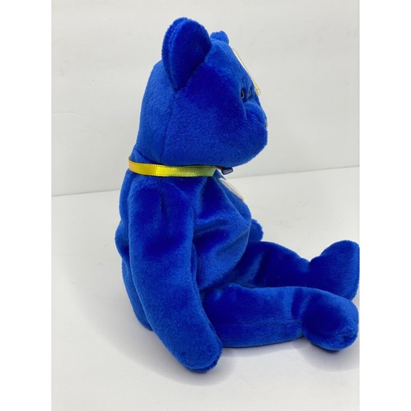 Clubby Beanie TY Bear Retired 1998 vintage - Picture 12 of 12